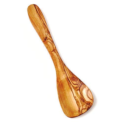 das Olivenholzbrett Bois D 'OL Ivier Spatule avec Profondeur AB Environ 25cm - 25cm Cover