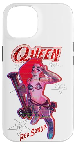 Red Sonja Ben Caldwell �R�~�b�N �V���Z�E�F�[�u �N�C�[�� �X�^�[���b�g �O���b�` �X�}�z�P�[�X iPhone 14 �p