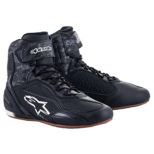 Alpinestars Men's Bohemian Industrial Boot, Black/White, 10.5