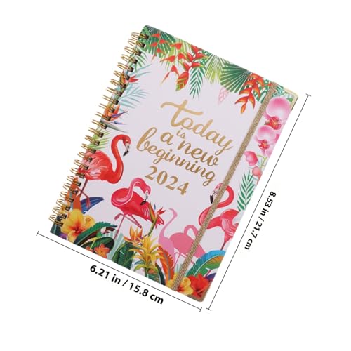 TOGEVAL 年 活頁線圈スケジュール帳 薄型ウィークリー手帳 教師用プランナー付き やることリスト付き 仕事学習管理ノート