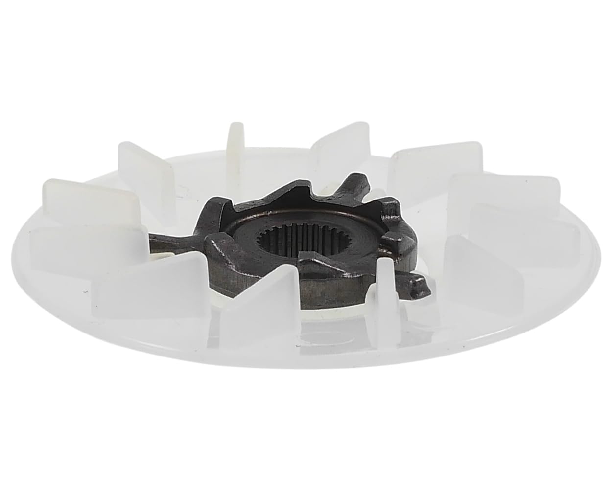 Variomatik Set GY6 50ccm 4-Takt – inkl. Riemenscheibe Keilriemen Variogewichte Lüfterrad – für Baotian Rex Benzhou Flex-Tech Explorer ATU – 10 Zoll Motor – 669x18x30