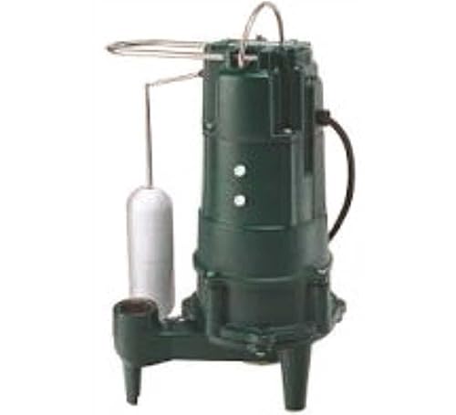 Zoeller 803-0001 Shark Modelo 803 1/2 HP 115V Bomba de amoladora residencial