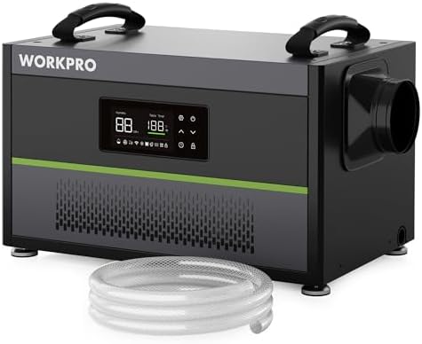 WORKPRO Crawl Space Dehumidifier, 145 Pint Commercial Dehumidifie...