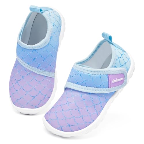Toddler Water Shoes Boy's Girl's Quick Dry Beach Cute Aqua Non-Slip Lightweight Barefoot (Toddler)2