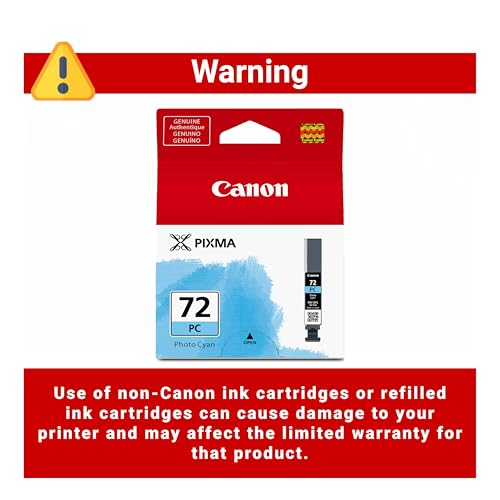Canon PGI-72 Genuine Photo Cyan Ink Tank, Compatible with PIXMA PRO-10 Printers - image 3