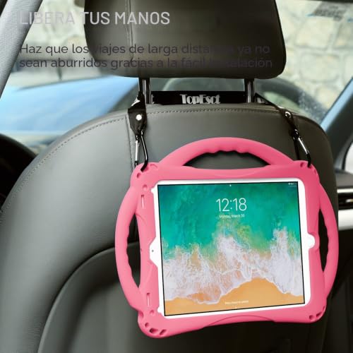 Carcasa infantil iPad 9.7 antigolpes con silicona resistente TopEsct 6