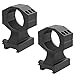 TPO PT35-195 35mm Picatinny Scope Mounts, Heavy Duty 35mm Picatinny Riflescope Rings (1.95