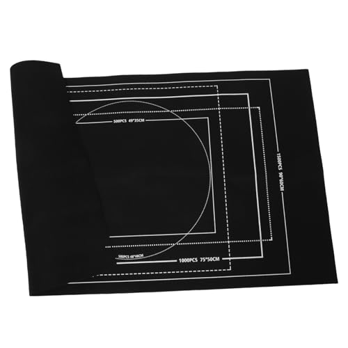 SUPVOX Jigsaw Puzzle Saver Pad 1500 Piece Puzzle Board Mat Roll up Storage Mat Anti-Slip Base for Tabletop Display