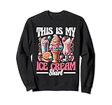 Das ist mein Eisdessert Sommer Sweatshirt
