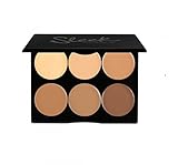 Sleek Makeup Contour and Highlighting Makeup Kit - Contouring Foundation/Concealer Palette - Cruelty Free & Hypoallergenic for Medium Skin Tones, 12g/0.43oz