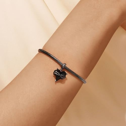Image of GNOCE Halloween Charm Bracelet Fit Pandora Beads for Women Gift