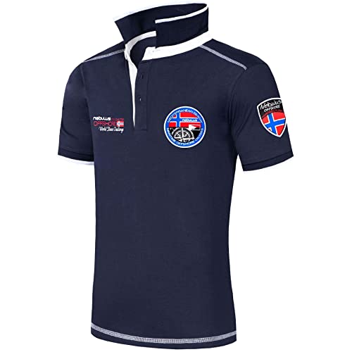 Nebulus Polo Forward T1304, azul marino, M