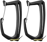 EDELRID Mosquetón de Material SM-Clip 3R Night Uniforme (Paquete de 2)