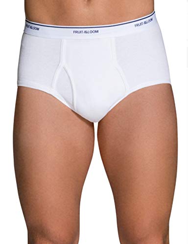 Fruit of the Loom Men's Basic White Brief Multipack2