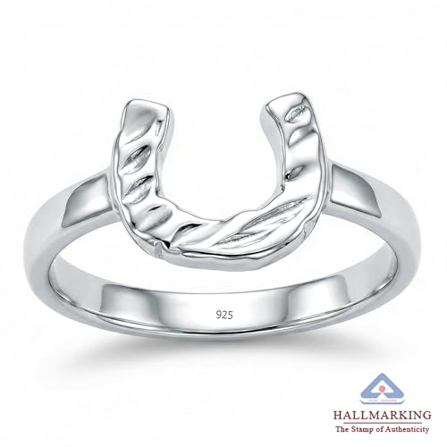 Image of TRUESILVER ACPL 925 Sterling Silver Rings Lightweight High Polish Silver Ring for Women Wedding Engagement Statement Jewelry