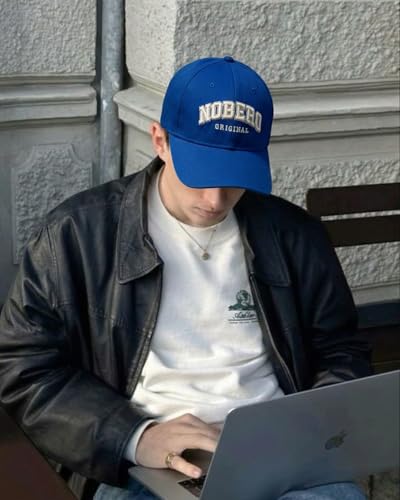 Image of Nobero Caps for Men | Premium Cotton Baseball Cap | Sports Cap for Men with Adjustable Strap | Stylish Casual Everyday Wear Cap | Breathable Unisex Lightweight Cap