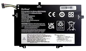 Zyrifean L17C3P52 Battery for Lenovo ThinkPad L14 L15 L480 L490 L580 L590