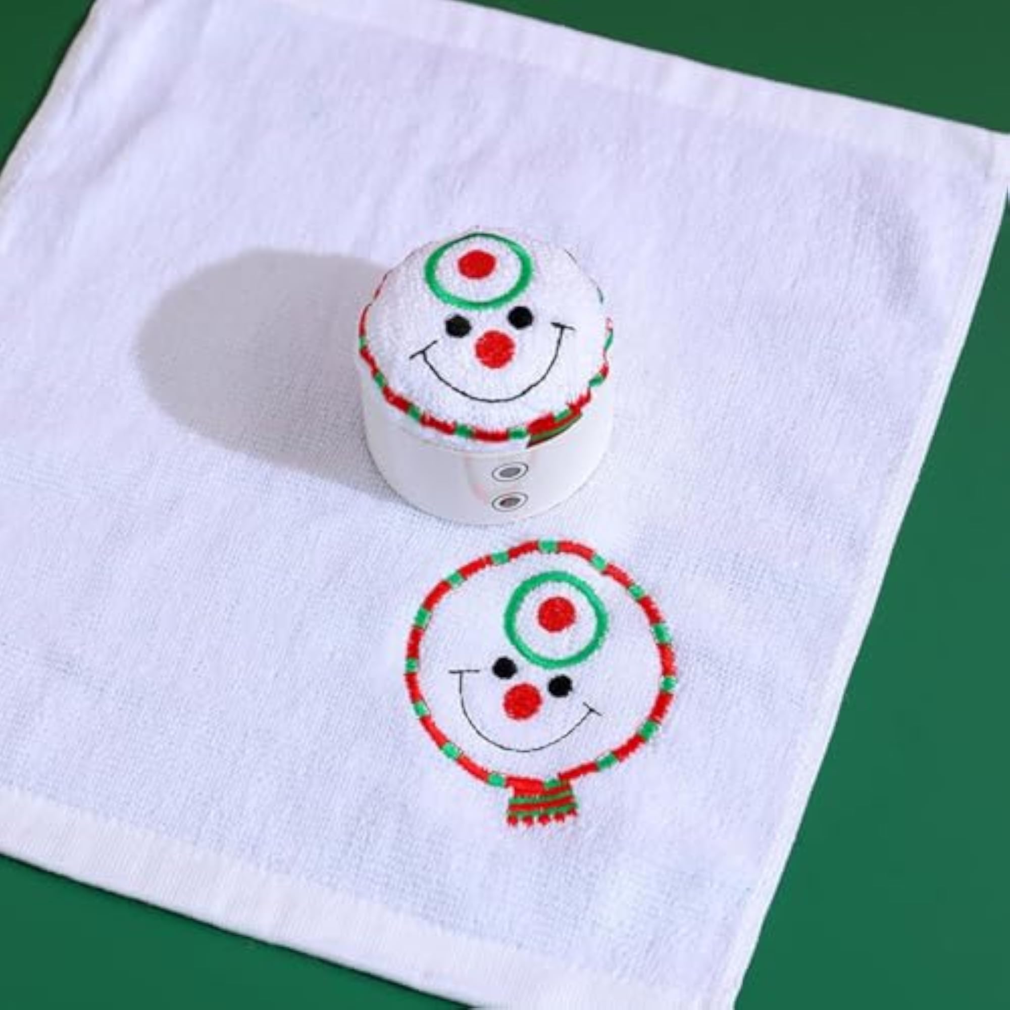 Dish Towel Cartoon Decorative Holiday Face Towel