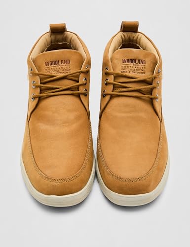 Image of Woodland Men's Leather Sneaker