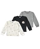 Mi Arcus Printed Cotton Thermal Top for 2-3 Years Baby Girls Boys Kids Infants Toddlers Pack of 3 Multicolour