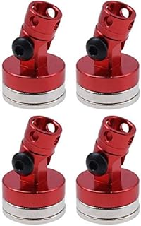 NHX NHX6077RD Aluminum Magnetic Body Mount Set Red : 1/10
