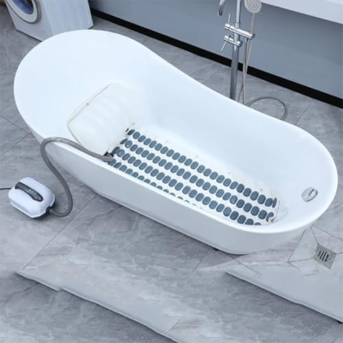 Estera de bañera con ajuste de 6 engranajes y masaje de burbujas eléctrico 7