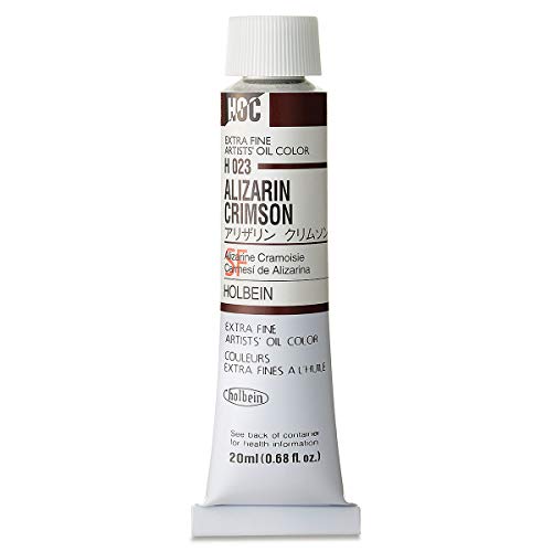 ホルベイン 油絵具 アリザリンクリムソン H023 20ml