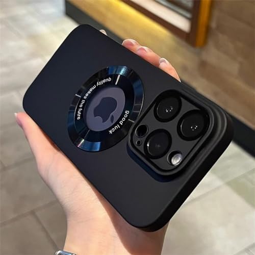 Coque iPhone 13 Pro noire magnétique pour charger son téléphone sans fil en voyage