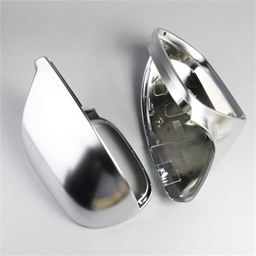 Coques de rétroviseurs Audi Q7 Q5 en ABS robuste et chrome mat résistant - 4