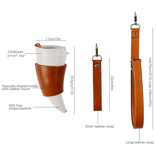 Vaso térmico de acero inoxidable 230ml con diseño Viking miniatura 2