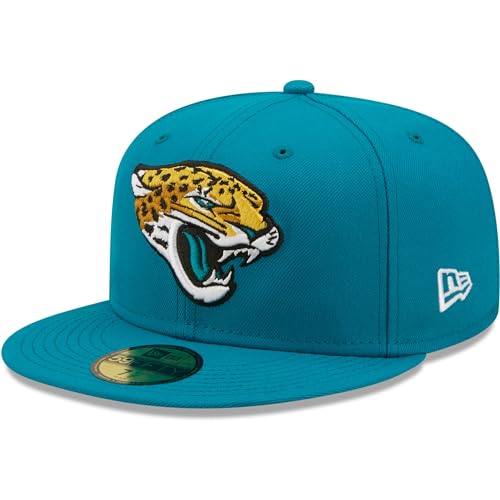 New Era Men's Teal Jacksonville Jaguars 59FIFTY Fitted Hat