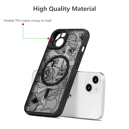 Coque iPhone 15 Plus cadeau femmes esthétique rose