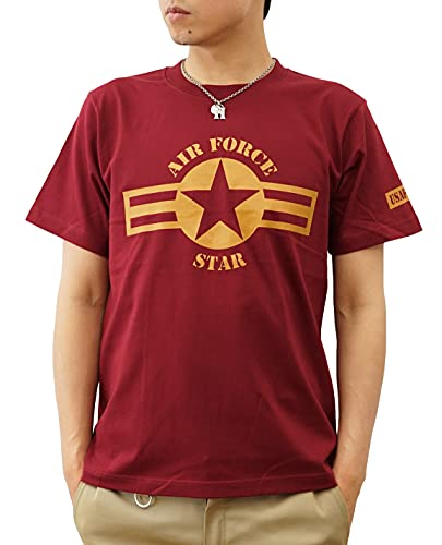 [�W�[���Y�o�O] JEANSBUG AIR FORCE STAR �I���W�i�� �G�A�t�H�[�X �X�^�[ �~���^���[ �v�����g ���� T�V���c �����Y ���f�B�[�X �傫���T�C�Y ST-AFSTAR L �o�[�K���f�B(72)