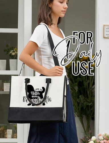 InnoBeta Bernedoodle Bolsa Tote para Mujer miniatura 3
