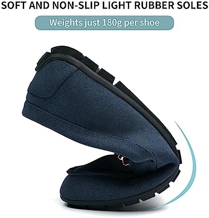 VERDASCO Women's Loafers Shoes Cute Flats Shoes Moccasin Penny Loafers Slip On Work Shoes Casual Shoes Ladies Comfort Walking Shoes Blue 8.5 | Image 2