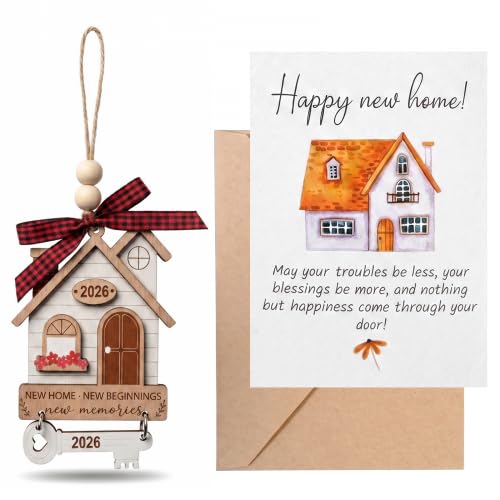 Merzio New Home Ornament Gifts 2026, Housewarming Gifts for New Home