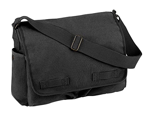 Sac à bandoulière en toile Rothco | Sacoche mixte classique 15"x11"