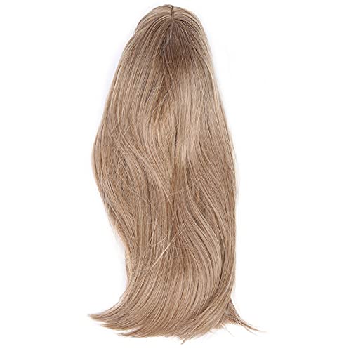 Straight Synthetic Wig Long Straight Wigs with Bangs, Blond Hair Wig for Women, Suitable for Party,