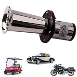 OOGA Air Horn Antique Ahooga Vintage Classic Old Style School 12V 110DB Car Air Horn Loud Ahooga Horn Similar to Antique Vintage Old Car Banhao Chrome