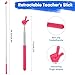 Lonxio 6 Pcs Pointer Finger Stick, Multipurpose Teacher Pointer Stick, Extendable Classroom Pointer and Finger Pointer Stick for School Presentations & Interactive Learning