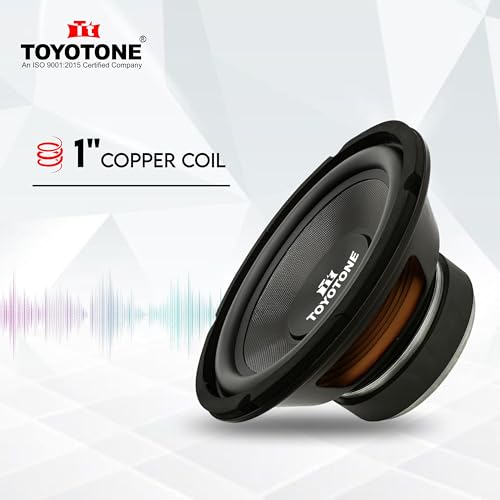 Image of 6.5 inch HI-FI Subwoofer | Waterproof Coated Cone | Copper Coil of 8 Ohms | V3 Long Strokers | Rubber Edge | Y35 90 * 17 MM Magnet (6INCH-60W-IMP-SUBWOOFER-2PKG)