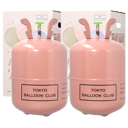 東京バルーン倶楽部 ヘリウムガス 400L 2個セット 風船用 バルーン風船 バルーン用 浮かせる 使い捨てボンベ 結婚式 誕生日 イベント 42×24×24cm