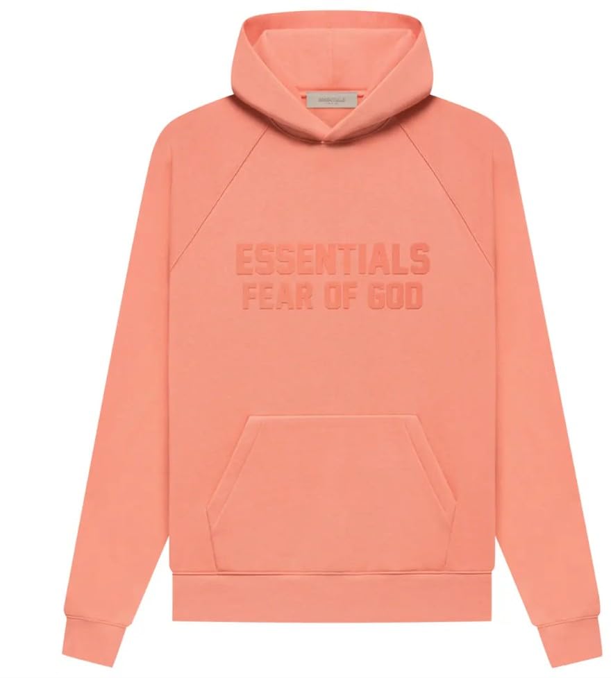Essential Unisex F-O-G Hoodie, Coral