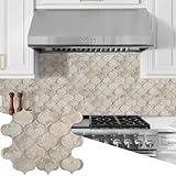 OYASIMI 10 Sheet Arabesque Peel and Stick Backsplash Tile, Stick on Backsplash...