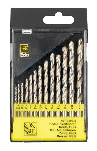 EDA Brocas Em Jogo Com 13 Peças Polegadas Eda