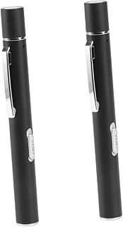 SOLUSTRE Linterna De Pluma Con Luz LED Pluma Médica Linterna Eléctrica 2 Uds
