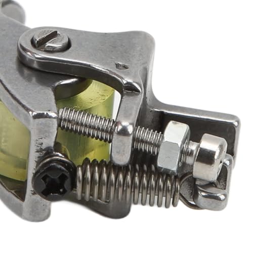 Pie prensatelas con rueda de goma para máquina industrial miniatura 6
