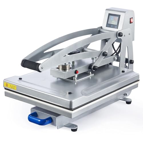 Heat Press Machine con Base Deslizante y Apertura Automática miniatura 6