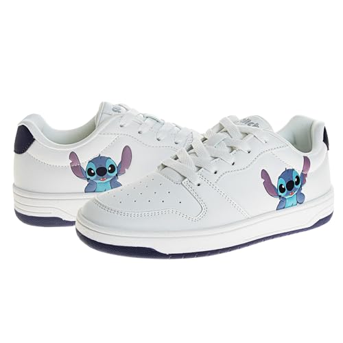 Image of Disney Lilo & Stitch Sneakers Lace Up Lightweight Breathable - Stitch Shoes for Girls and Women Sizes 5-10 Toddler /11-4 Kid /5-10 Adult