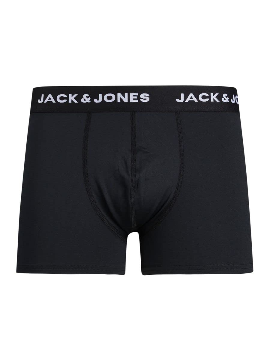 Jack & Jones Jacbase Microfiber Trunks 3-Pack Noos Caleon Boxeur Homme (Lot de 3)